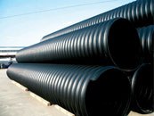 HDPE Steel With Enhancement Spiral Corrugated Pipe